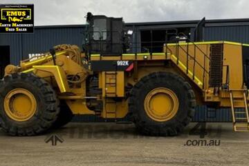 2012 Caterpillar 992K Wheeled Loader, low hours, E.M.U.S MS1082