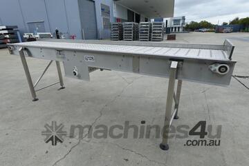 Intralox Belt Conveyor, 3500mm L x 500mm W x 1060mm H