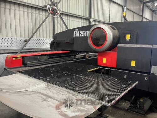 Used Amada EM2510NT 20T Turret Punch - Perth WA