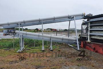 High-Quality -A Custom Built- 24m PVC Transfer Conveyor