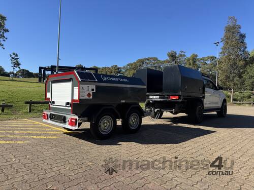 CHIEFTAIN 1000L Diesel Fuel Trailer (Twin Axle – bunded tank)