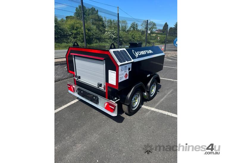 CHIEFTAIN 1000L Diesel Fuel Trailer (Twin Axle – bunded tank)