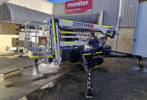 Used 2023 model Monitor 2210 Evo LBD- 22m Spider Lift | 230kg MRC | 10.3m Horizontal Outreach