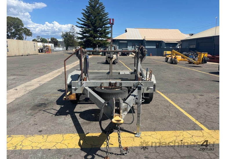 2010 Combo Industries PT2L Tandem Axle Cable Drum Trailer