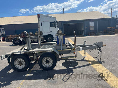 2010 Combo Industries PT2L Tandem Axle Cable Drum Trailer