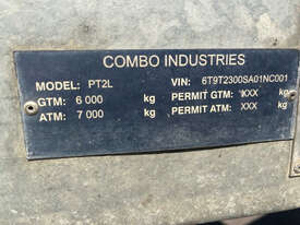 2010 Combo Industries PT2L Tandem Axle Cable Drum Trailer - picture0' - Click to enlarge