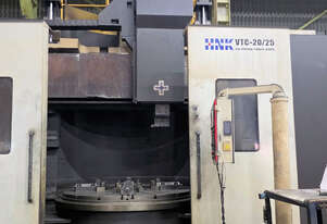 2019 HNK Model VTC-20/25 Turn Mill CNC Vertical Borer