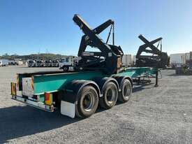 2003 Hammar Tri Axle Side Loading Skel Trailer - picture1' - Click to enlarge