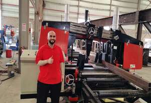 TRITON VBS-1250 BANDSAW LINE [18M INFEED]12M OUTFEED