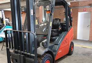Linde 2.5 tonne- Quality German Built, Less Moving Parts, 1,000hr Service Intervals
