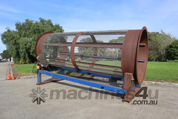 Large Mesh Screen Trommel Tumbler 5m Long