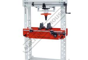 HDP-35 Trade Hydraulic Press - 35 Tonne S45C High Carbon Steel Frame Construction Includes 2 Speed P