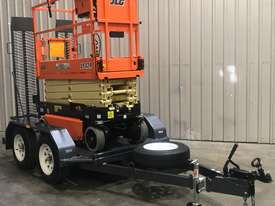 NEW JLG 1932R 19 ft Electric SCISSOR LIFT /TRAILER PACKAGE - picture2' - Click to enlarge