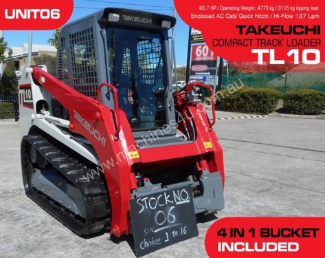 TL10 91HP 2Speed TRACK LOADER 20HRS as new
