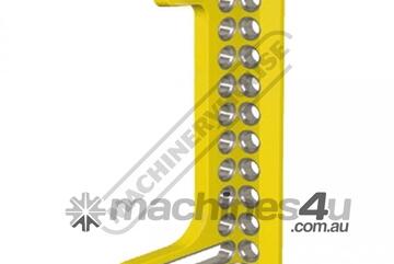 T60231 BuildPro Malleable Cast Iron Clamping Square Left Angle - 50 x 140 x 300mm Suits 16mm Weldin