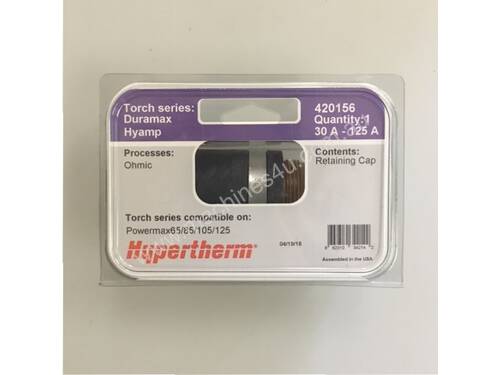 HYPERTHERM POWERMAX 125 OHMIC RET CAP # 420156