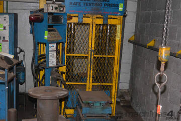 HYDRAULIC Test PRESS COIL SPRING RATE TESTING HYDRAULIC Test PRESS COIL SPRING RATE TESTING