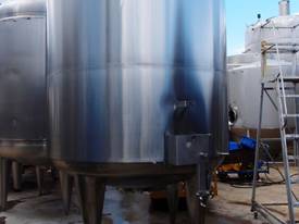 Stainless Steel Storage Tank - Capacity 10,000Lt. - picture1' - Click to enlarge