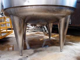 Stainless Steel Storage Tank - Capacity 10,000Lt. - picture2' - Click to enlarge