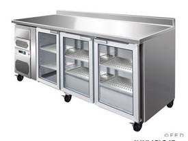 F.E.D. CM20G TROPICALISED three door Bar Fridge - picture0' - Click to enlarge