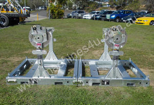 REDMOND GARY 1.5 Tonne Cable Drum Stand - 2 Drums