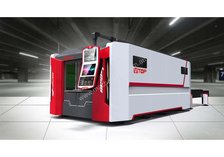 caption V-TOP 500W - 8KW LASER CUTTING MACHINE