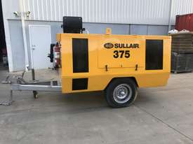 SULLAIR 375DPQ 375CFM MOBILE DIESEL AIR COMPRESSOR - picture0' - Click to enlarge