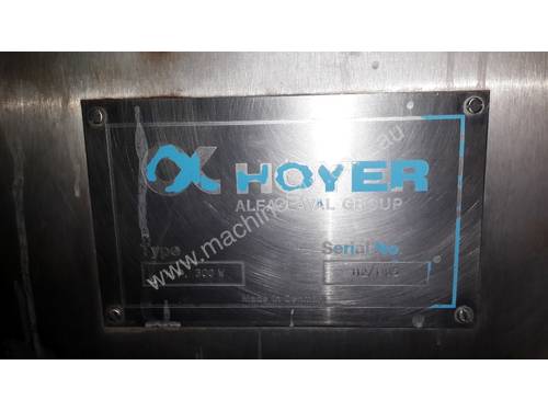 Hoyer Continuous Ice Cream Churn Water Cooled KF300