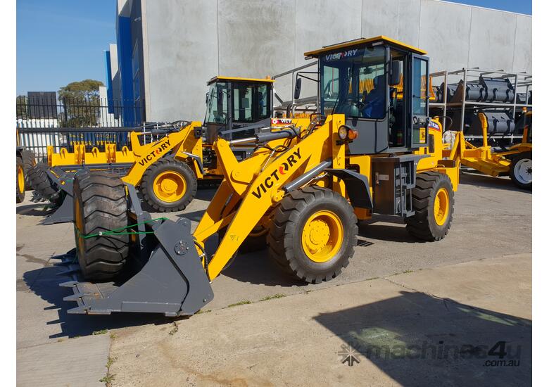 caption 2022 Victory VL200E Wheel Loader with Rippers