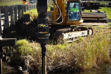 Digga, Screw Anchor Drives For Helical Pile Installation