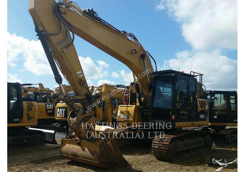 caption CATERPILLAR 320DRR Track Excavators