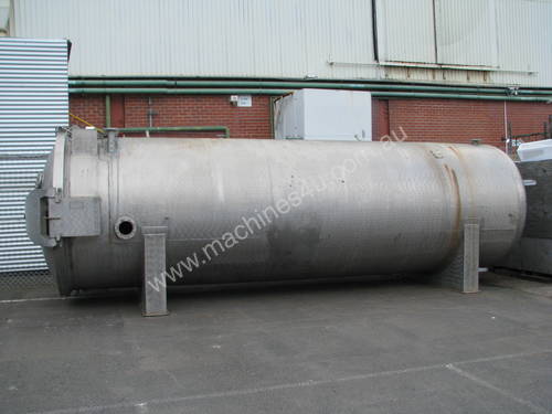 Large Industrial Stainless Steel Pressure Vessel Tank - 20000L