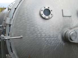 Large Industrial Stainless Steel Pressure Vessel Tank - 20000L - picture1' - Click to enlarge