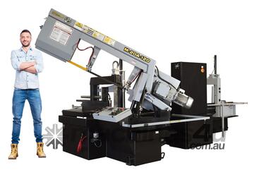 EXCELLENT FOR HEAVY DUTY STEEL CUTTING - Hydmech M20A-120 Auto Horizontal Bandsaw