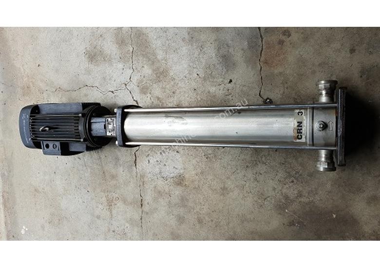 caption Grundfos 3KW Vertical Multistage centrifugal water pump 3 m/3h 239m Head Max