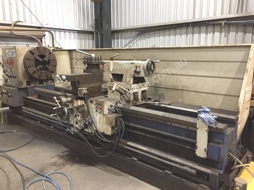 Ajax Oil Country Lathe 1060mm swing x 3000mm 14