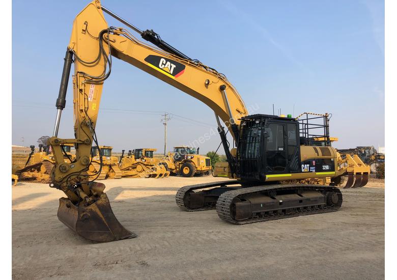 caption Caterpillar 329DL