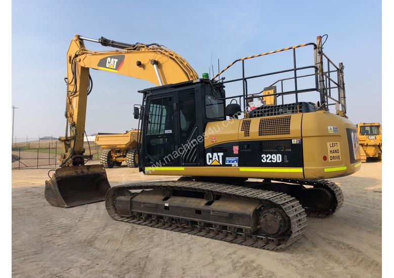 caption Caterpillar 329DL