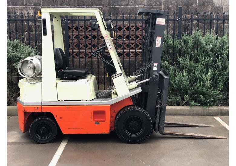 Used 1990 Nissan Forklift Nissan 1 800kg Container Mast 1990 Model Lpg Counterbalance Forklifts In Listed On Machines4u