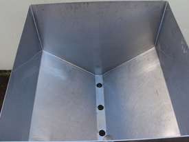 Stainless Steel Mobile Hopper - picture2' - Click to enlarge