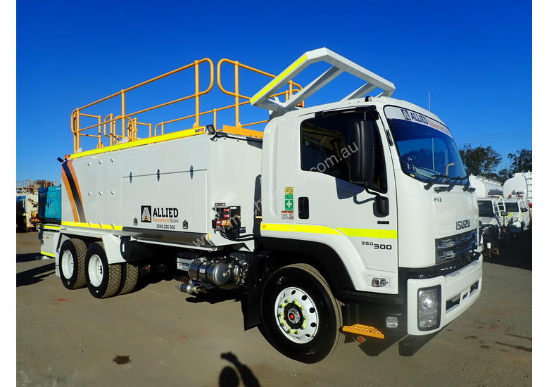 caption 2019 Isuzu FVZ 260-300 Service Body Truck