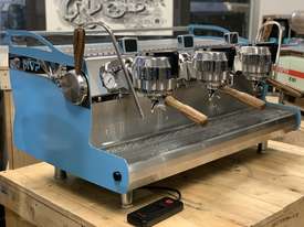 SYNESSO MVP 3 GROUP BLUE ESPRESSO COFFEE MACHINE  - picture0' - Click to enlarge