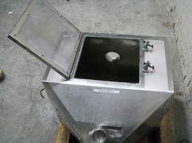 Stainless Steel Hopper Feeder - 150L - picture2' - Click to enlarge