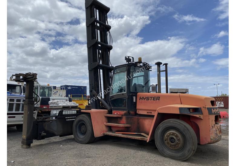 caption 2001 HYSTER H12-00XM 12EC CONTAINER handler