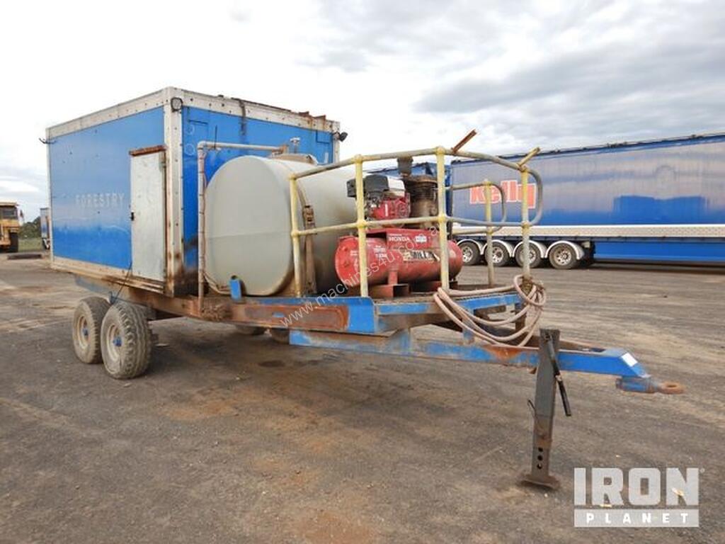 Buy Used custom built Custombuilt Bogie A Fuel amp Lube Trailer