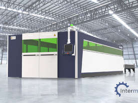 HSG 6020A 3kW Fiber Laser Cutting Machine (IPG source, Alpha Wittenstein gear)  - picture0' - Click to enlarge