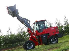 Titan TL20 Wheel Loader - 5500kg, 105HP, with 4 in 1, Forks and Spare Wheel - picture1' - Click to enlarge