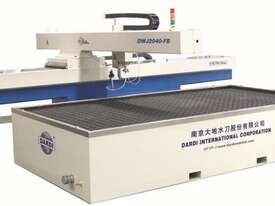 3 Axis Waterjet DWJ2040-FB & C40T (380Mpa Pump) 2000mmx4000mm glass and stone cutting - picture0' - Click to enlarge