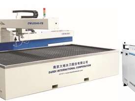 3 Axis Waterjet DWJ2040-FB & C40T (380Mpa Pump) 2000mmx4000mm glass and stone cutting - picture2' - Click to enlarge