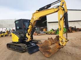 YANMAR VIO55-6 WITH A/C CABIN, HITCH, BUCKETS AND 3750 HOURS - picture2' - Click to enlarge